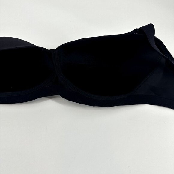 Vanity Fair Black wireless lightly padded bra Size 42D - Picture 8 of 9